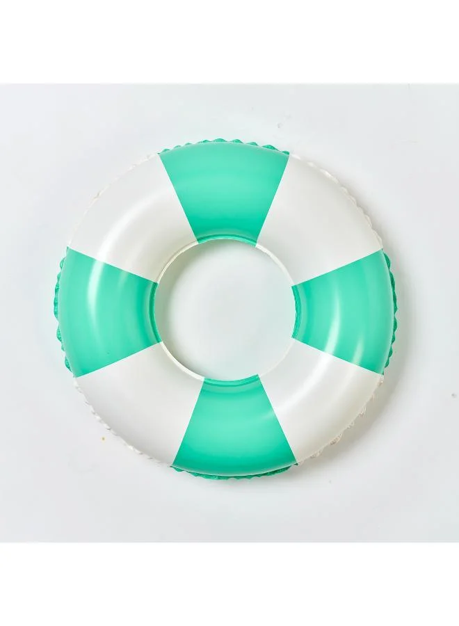 SUNNY LIFE Mini Pool Ring Pool Party Green Stripe